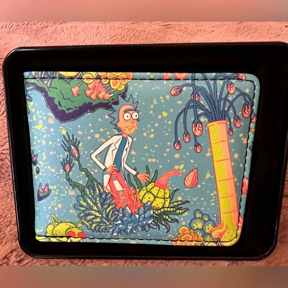 Wallet by Buckle-Down | Rick and Morty | Collectible Tin Included